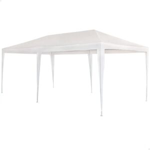 Pavillon Aktive Blanc en Métal et Plastique - Rectangulaire 300x600x255 cm - Publicité Pavillon Aktive Blanc en Métal et Plastique - Rectangulaire 300x600x255 cm - Publicité