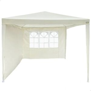 Aktive Steel Cream Garden Gazebo - 270x255x270 cm - Outdoor Aktive Steel Cream Garden Gazebo - 270x255x270 cm - Outdoor