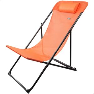Silla Plegable de Jardín Aktive con Cojín - Hasta 100kg Silla Plegable de Jardín Aktive con Cojín - Hasta 100kg
