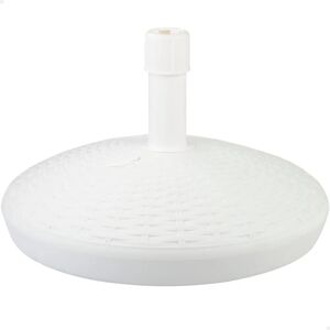Aktive Witte Strandparaplu Basis - 58x35x58cm, Kunststof Aktive Witte Strandparaplu Basis - 58x35x58cm, Kunststof