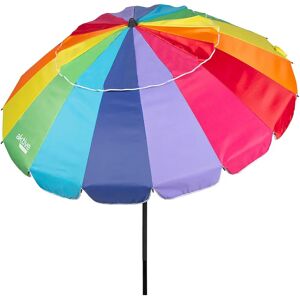 Sombrilla de playa Aktive 195cm con protección UV50 - Tipo playa Sombrilla de playa Aktive 195cm con protección UV50 - Tipo playa