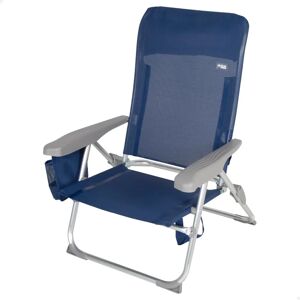 Colorbaby Madeira Navy Blue Vouwbare Strandstoel - Strandstoel Colorbaby Madeira Navy Blue Vouwbare Strandstoel - Strandstoel