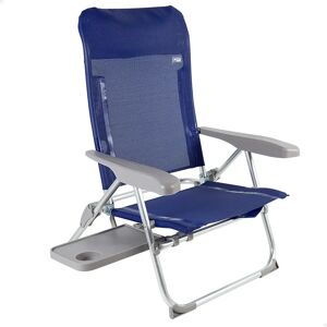 Aktive Slim Multiposition Aluminum Foldable Chair - Beach, Grey Aktive Slim Multiposition Aluminum Foldable Chair - Beach, Grey