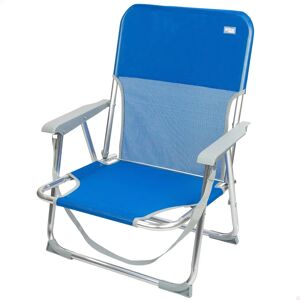 Aktive Vaste Opvouwbare Stoel Blauw - Lichtgewicht, Waterdicht, 100kg Ondersteuning Aktive Vaste Opvouwbare Stoel Blauw - Lichtgewicht, Waterdicht, 100kg Ondersteuning