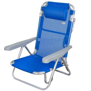 Chaise pliante Aktive - 5 Positions en Aluminium Léger - Publicité Chaise pliante Aktive - 5 Positions en Aluminium Léger - Publicité