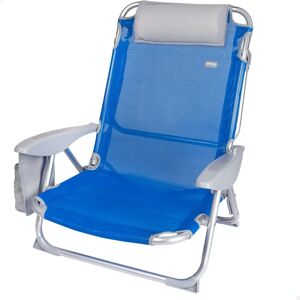 Colorbaby Beach Chair Blue - Multi-Position, Lightweight Colorbaby Beach Chair Blue - Multi-Position, Lightweight