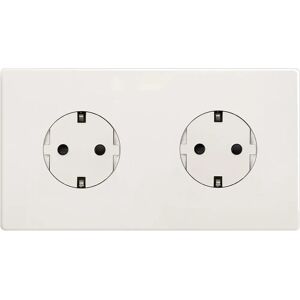 Simon 270 Enchufe doble con protección infantil - Enchufe eléctrico Simon 270 Enchufe doble con protección infantil - Enchufe eléctrico