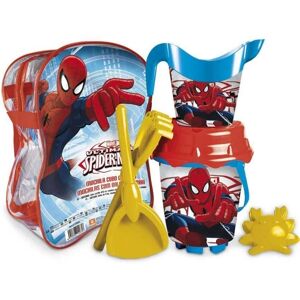 Conjunto de brinquedos de praia Marvel Spiderman - 7 peças - Conjunto de praia Conjunto de brinquedos de praia Marvel Spiderman - 7 peças - Conjunto de praia