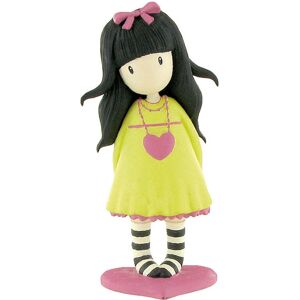 Figurine Gorjuss Fille Cœur Jaune - 6-7cm - Jouet - Publicité Figurine Gorjuss Fille Cœur Jaune - 6-7cm - Jouet - Publicité