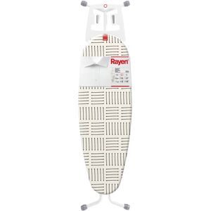 Rayen White Wood Metal Foldable Ironing Board - Ironing Board Rayen White Wood Metal Foldable Ironing Board - Ironing Board