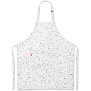 Rayen White Kitchen Apron - Adjustable, Cotton, 2 Pockets Rayen White Kitchen Apron - Adjustable, Cotton, 2 Pockets