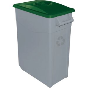 Contenedor de basura Denox 65-110L - Verde para reciclaje Contenedor de basura Denox 65-110L - Verde para reciclaje