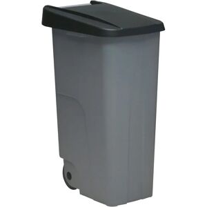 Denox Noir Gris 110 L - Conteneur à déchets - Publicité Denox Noir Gris 110 L - Conteneur à déchets - Publicité