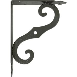 AMIG 2-8 202 Wandregalhalter - Wandhalterung für Regale - Stahl, Schwarz AMIG 2-8 202 Wandregalhalter - Wandhalterung für Regale - Stahl, Schwarz