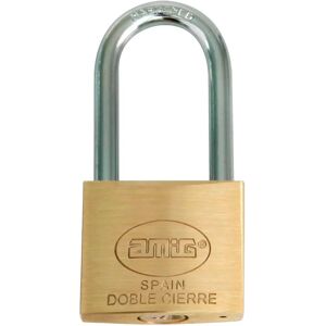 Amig Messing Vorhängeschloss 3/50 Langer Bügel Amig Messing Vorhängeschloss 3/50 Langer Bügel