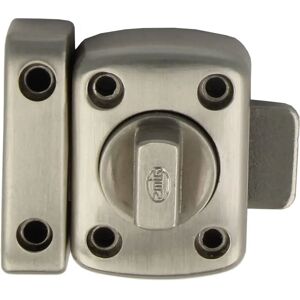 Amig Steel Door Latch - 42x30mm - Nickel Brushed - Small Fit Amig Steel Door Latch - 42x30mm - Nickel Brushed - Small Fit