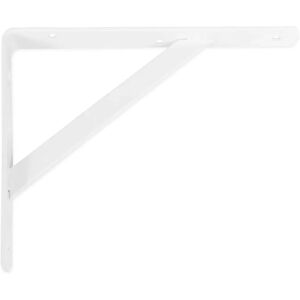 Support mural AMIG 9-5776 - Acier Blanc - 50x32,5cm - Publicité Support mural AMIG 9-5776 - Acier Blanc - 50x32,5cm - Publicité