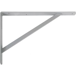 Supporto da parete AMIG 9-9806 - Mensole in acciaio grigio - 25x20cm Supporto da parete AMIG 9-9806 - Mensole in acciaio grigio - 25x20cm