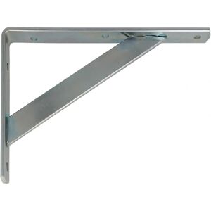 Support mural AMIG 9-22591 pour étagères - Acier, Zingué, 25x15cm - Publicité Support mural AMIG 9-22591 pour étagères - Acier, Zingué, 25x15cm - Publicité