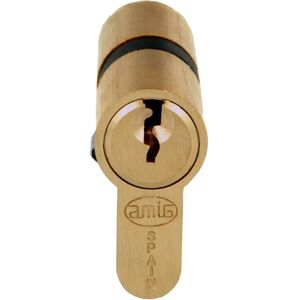 AMIG 9460 - Cylindre en Laiton - Anti-perçage - Pour Porte en Bois - Publicité AMIG 9460 - Cylindre en Laiton - Anti-perçage - Pour Porte en Bois - Publicité