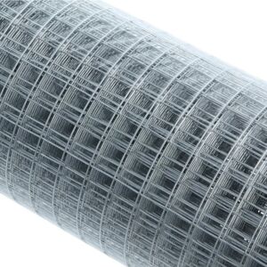 Malla de Acero Galvanizado Amig - 1x5m Red de Cercado - Plata Malla de Acero Galvanizado Amig - 1x5m Red de Cercado - Plata