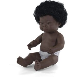 Miniland Baby Doll Black - Down Syndrome 40cm Miniland Baby Doll Black - Down Syndrome 40cm