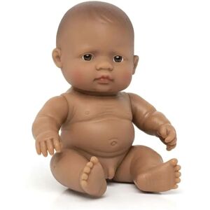 Miniland Latijns-Amerikaanse 21 cm Baby Pop Nero - Baby Doll Miniland Latijns-Amerikaanse 21 cm Baby Pop Nero - Baby Doll