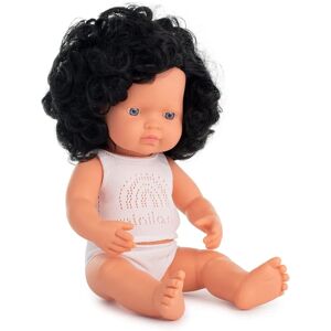 Miniland Fekete Hajú Baba - Aspen 38cm Miniland Fekete Hajú Baba - Aspen 38cm