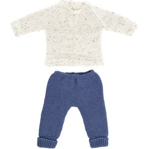 Miniland 40 cm Beige Knitted Outfit - Clothing Set Miniland 40 cm Beige Knitted Outfit - Clothing Set