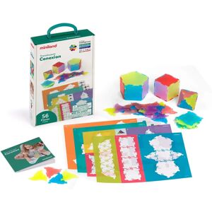 Miniland Educational Polyhedron Set - Supports 3D Building Miniland Educational Polyhedron Set - Supports 3D Building