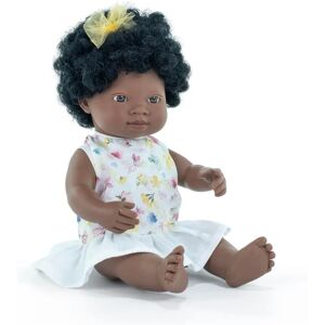 Miniland African Girl Doll - Vanilla Scented, 38cm Miniland African Girl Doll - Vanilla Scented, 38cm