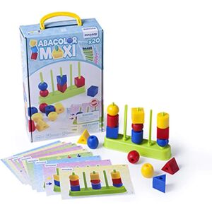 Miniland Abacolor Maxi - Bloques Geométricos - 3-6 Años Miniland Abacolor Maxi - Bloques Geométricos - 3-6 Años