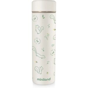 Miniland Garrafa Térmica de Aço Inoxidável - Design Natural - 450ml Miniland Garrafa Térmica de Aço Inoxidável - Design Natural - 450ml