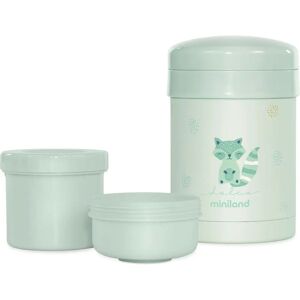 Miniland Dolce Termo de Comida - 700ml, Menta, 2 Recipientes Miniland Dolce Termo de Comida - 700ml, Menta, 2 Recipientes
