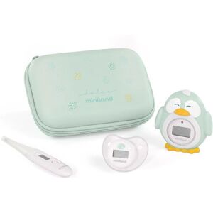 Miniland Baby Thermometer-Set - Flexibel, Schnuller & Raum - Babys Pflege Miniland Baby Thermometer-Set - Flexibel, Schnuller & Raum - Babys Pflege