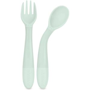 Miniland Baby Besteek - Flexibel Mint Set vanaf 6M+ Miniland Baby Besteek - Flexibel Mint Set vanaf 6M+