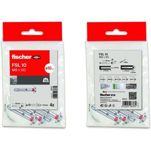 Fischer Wall Anchors - 8 x 60 mm - High Durability Fischer Wall Anchors - 8 x 60 mm - High Durability