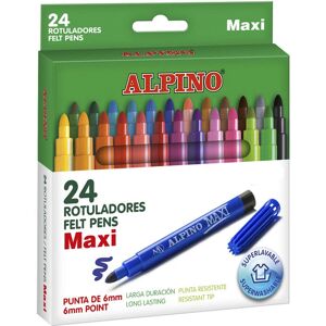 Alpino AR000007 Rotulador Extra Grueso Multicolor - Rotulador Alpino AR000007 Rotulador Extra Grueso Multicolor - Rotulador