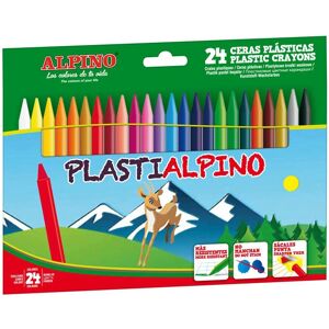 Alpino PA000024 Crayones - 24 Colores - Crayones Alpino PA000024 Crayones - 24 Colores - Crayones