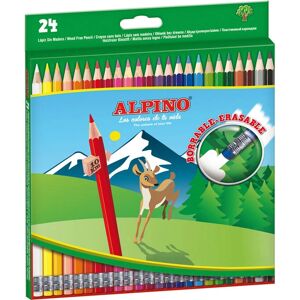 Alpino AL013658 Mehrfarbige Radierbare Buntstifte - Für Kinder Alpino AL013658 Mehrfarbige Radierbare Buntstifte - Für Kinder