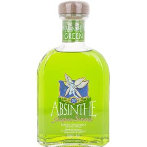 Absinthe Verte Jacques Senaux - 70% - Spiritueux Herbacé - 0.7L - Publicité Absinthe Verte Jacques Senaux - 70% - Spiritueux Herbacé - 0.7L - Publicité
