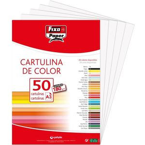 Fixo Carton A3 180g Blanc - Publicité Fixo Carton A3 180g Blanc - Publicité