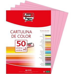 Fogli Carta Rosa Fixo A3 - 50 Fogli Fogli Carta Rosa Fixo A3 - 50 Fogli