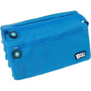 GRAFOPLĂ School Pencil Case - Polyester, 23x12x8cm, Blue - School Product GRAFOPLĂ School Pencil Case - Polyester, 23x12x8cm, Blue - School Product