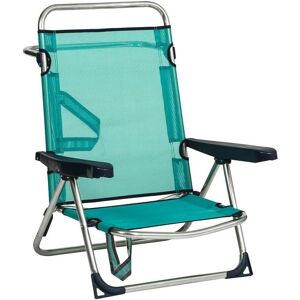 Silla de Playa Plegable Verde Modelo 607ALF/30 de Alco Silla de Playa Plegable Verde Modelo 607ALF/30 de Alco