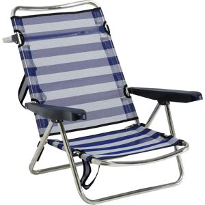 Chaise de Plage BIGBUY OUTDOOR - Réglable, Pliable, Bleu - Produit Extérieur - Publicité Chaise de Plage BIGBUY OUTDOOR - Réglable, Pliable, Bleu - Produit Extérieur - Publicité