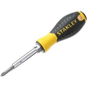 Stanley 6-weg schroevendraaier - Schroevendraaier met 6 verwisselbare bits Stanley 6-weg schroevendraaier - Schroevendraaier met 6 verwisselbare bits
