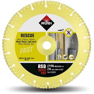 Rubi Modell r30900 - Diamantschneiddisc 115mm - Stahl, Aluminium Rubi Modell r30900 - Diamantschneiddisc 115mm - Stahl, Aluminium