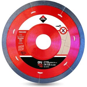 Disco de corte Superpro RUBI - 115mm - Gris - Corte de porcelana de alta velocidad Disco de corte Superpro RUBI - 115mm - Gris - Corte de porcelana de alta velocidad