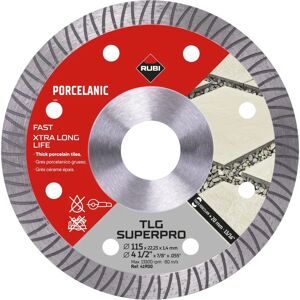 Disque Diamant RUBI TLG 115 SuperPro - Outil de coupe robuste Disque Diamant RUBI TLG 115 SuperPro - Outil de coupe robuste
